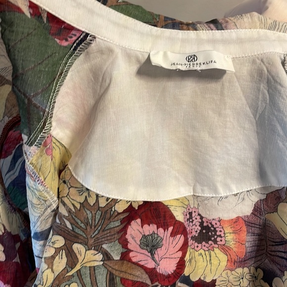 Jean Pierre Klifa PARIS Alice’s Garden Parktown button down shirt long sleeve XS - Picture 10 of 14
